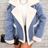 Isabella™ Geacă de Iarnă Căptușită cu Blană Sintetică