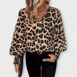 Jadranka - Stilisierte Leopard Bluse