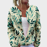 Milica - Herbstblumen Cardigan