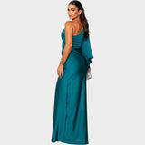 Marica – Elegantes langes Kleid mit einem Schulterträger