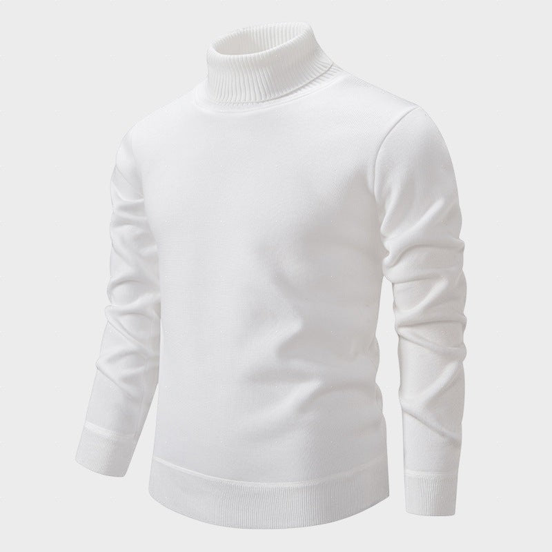 Antony - Pullover mit Stehkragen aus Baumwolle