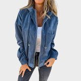 Jagoda™ - Kordura-Jacke mit Kapuze und Reißverschluss