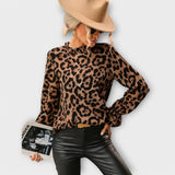 Hilda - Bluse Leopard