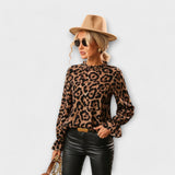 Hilda - Bluse Leopard