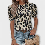 Jasna - Bluse Leopard