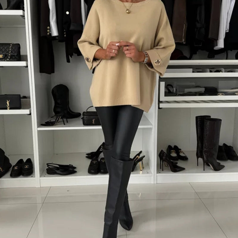 Isabella | Elegante Strickbluse