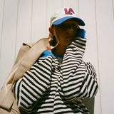 Mana | Gestreifter Oversize-Pullover