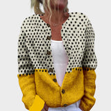 Mirjana - Herbstblumen-Kardigan