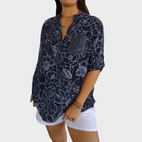 Bernarda - Bluse mit modernem Muster