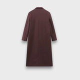 Oslaine – Palton din lână maximalist cu siluetă masculină