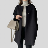 Lia – Eleganter Mantel im Geraden Schnitt