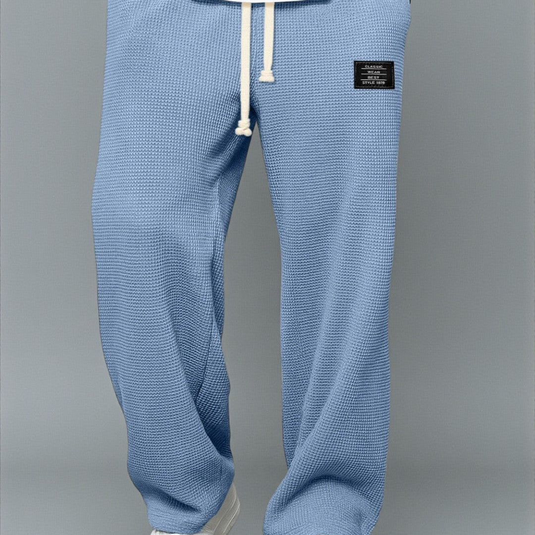 Robert - Pantaloni cu croi larg și talie reglabilă