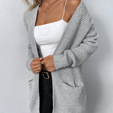 Nancy | Lässiger Strick-Cardigan mit Taschen