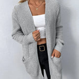 Nancy | Lässiger Strick-Cardigan mit Taschen