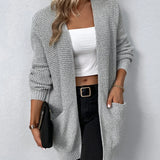 Nancy | Lässiger Strick-Cardigan mit Taschen