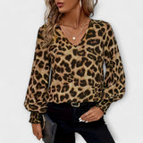 Jadranka - Stilisierte Leopard Bluse