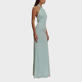 Milica - Slinky Halter Maxi Kleid