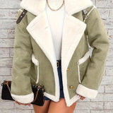 Isabella™ Geacă de Iarnă Căptușită cu Blană Sintetică