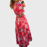 Danijela | Blumenmaxikleid