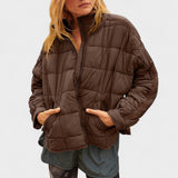 Aurora – Kompakte Zip-Pufferjacke