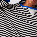 Mana | Gestreifter Oversize-Pullover