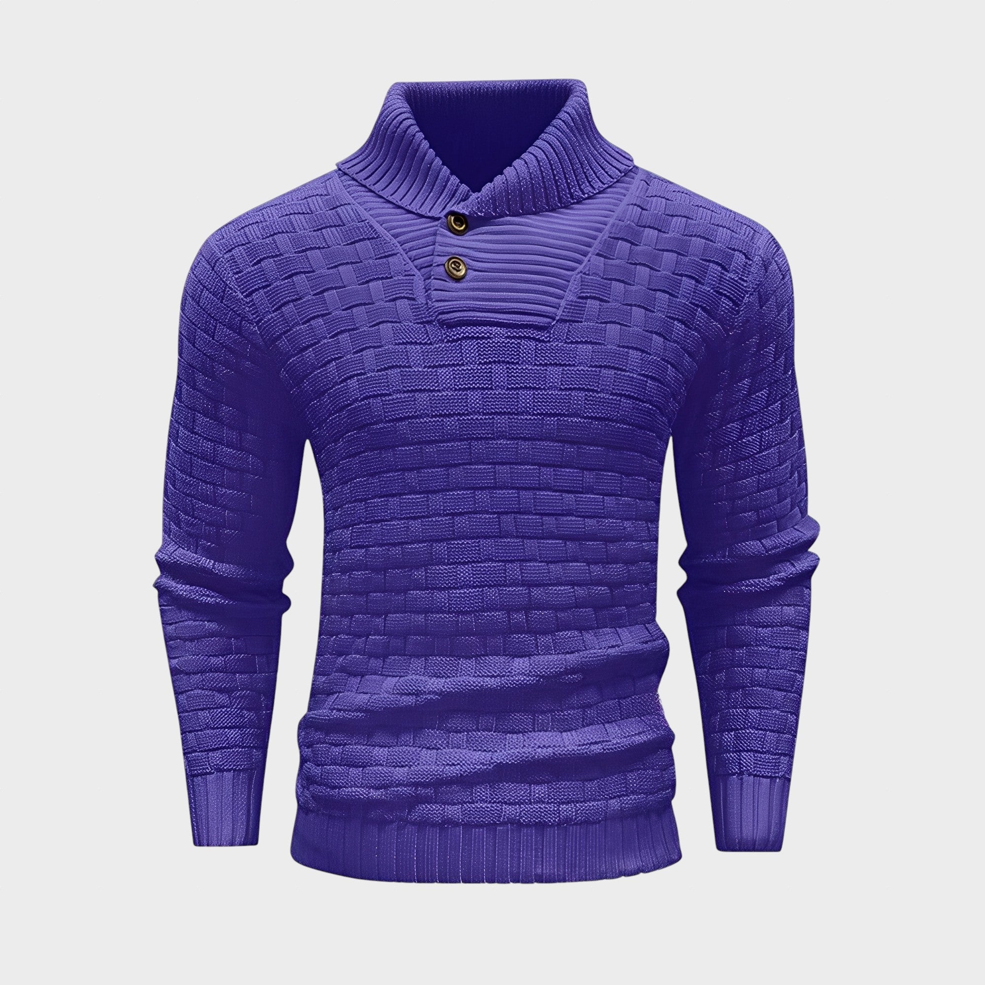Weldon - Eleganter Pullover mit hohem Kragen