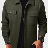 Clinton - Sacou modern cu revere și buzunare