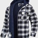 Roswell - Jachetă comodă în carouri pentru bărbați