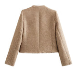 Slavenka - Schicke Beige Jacke