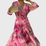 Martina | Blumenmaxikleid