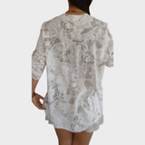 Bernarda - Bluse mit modernem Muster
