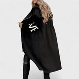 Rosana - Palton elegant cu glugă