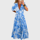 Danijela | Blumenmaxikleid