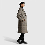 Margaret - Palton clasic cu carouri