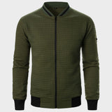 Malcom - Pulover striat cu fermoar