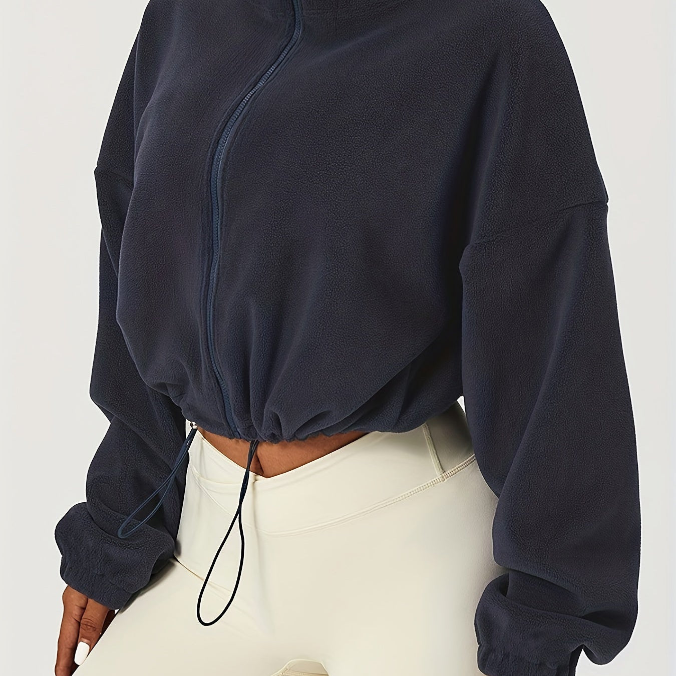 Velexia | Fleece-Crop-Top