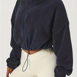 Velexia | Fleece-Crop-Top