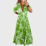 Danijela | Blumenmaxikleid