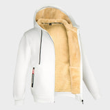 Davin - Jachetă Ușoară din Fleece cu Glugă