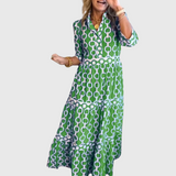 Marina | Kleid im mediterranen Muster