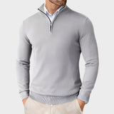 Darrell - Strickpullover mit Reißverschluss