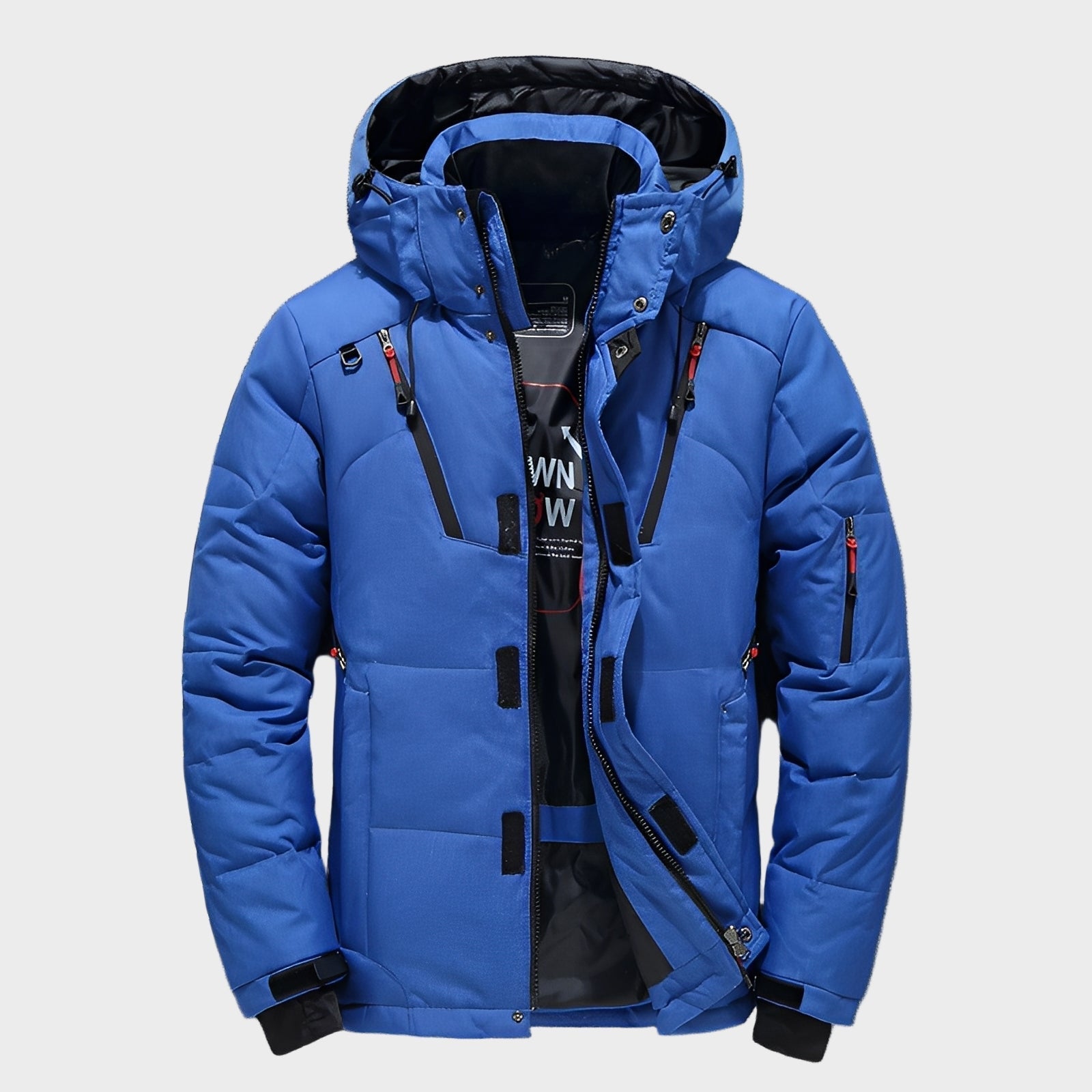 Damian - Jacke mit Kapuze und mehreren Taschen