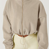 Velexia | Fleece-Crop-Top