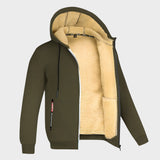 Davin - Jachetă Ușoară din Fleece cu Glugă