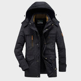 Roydon - Warme Winterjacke mit Taschen