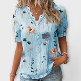 Hermina - Bluse mit V-Ausschnitt