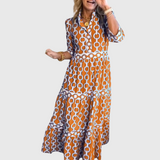 Marina | Kleid im mediterranen Muster