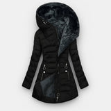 Kori - Gepolsterter Mantel mit Futter aus Fell