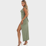 Ema - Einfaches langes Kleid