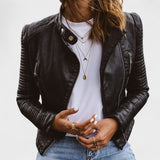 Klara - Elegante Lederjacke